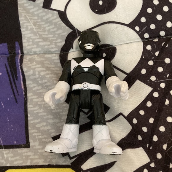 Imaginex black power ranger with mastodon - Picture 3 of 4